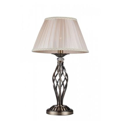 Lampka stołowa Maytoni Grace styl pałacowy RC247-TL-01-R organza