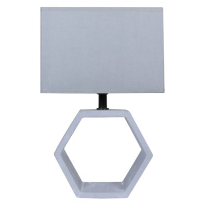 Lampka stołowa VIDAL CANDELLUX CERAMICZNA 1X40W E27 GRAFITOWY 41-68552