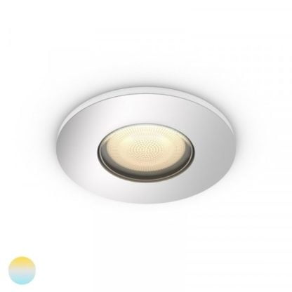 Oprawa do zabudowy ADORE LED IP44 HUE WHITE AMBIANCE tworzywo sztuczne chrom PHILIPS 3407411P7