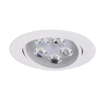 Oprawa do zabudowy LED CEILING M Nowodvorski styl nowoczesny stal lakierowana stal chromowana