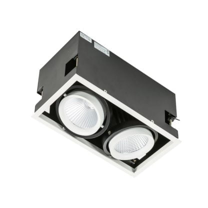 Oprawa do zabudowy LED VERTICO Italux styl nowoczesny aluminium