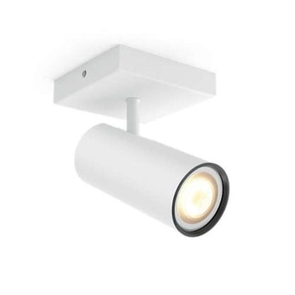 Oświetlenie inteligentne LED BURATTO HUE I Philips styl nowoczesny metal biały 5046131P8