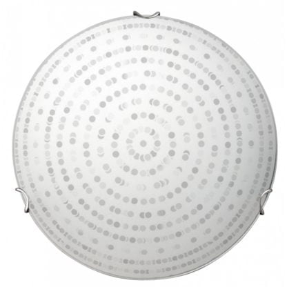 Plafon CIRCLE 30 CANDELLUX 1X60W E27 szkło biały 13-64240