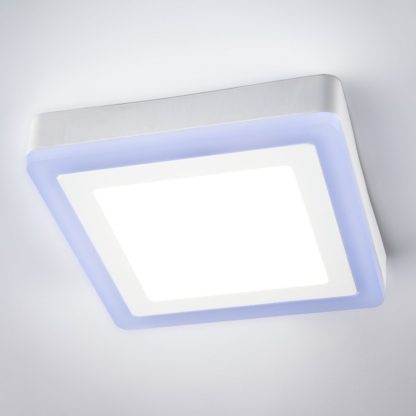 Plafon DOS DECOLIGHT styl nowoczesny akryl metal biały YP005PS-12W