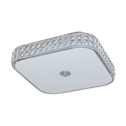 Plafon LED CARDILLIO Eglo chrom kryształ chrom 96004