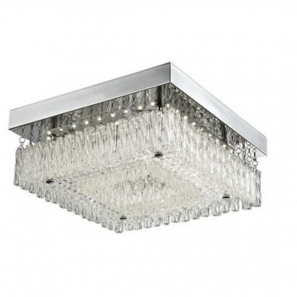 Plafon LED DECO LIGHT ALTRA styl glamour / kryształ metal