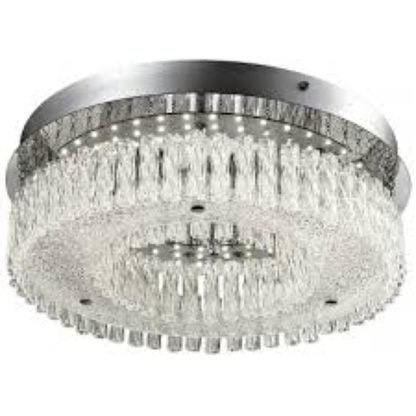 Plafon LED DECO LIGHT OPRA 2.4G DIMMABLE styl glamour / kryształ metal