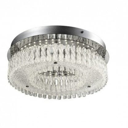 Plafon LED DECO LIGHT OPRA styl glamour / kryształ metal