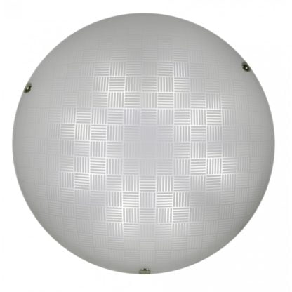 Plafon VERTICO CANDELLUX 1X10W LED 3000K metal szkło mleczny 13-60105