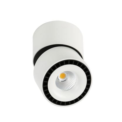 Reflektor Sevilla Round Ceiling LED Italux styl nowoczesny aluminium