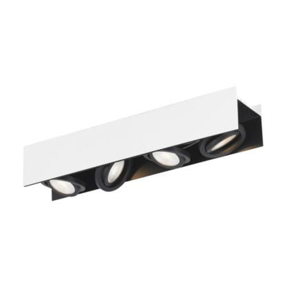 Reflektorek LED VIDAGO IV Eglo styl nowoczesny aluminium stal nierdzewna czarny biały 39318