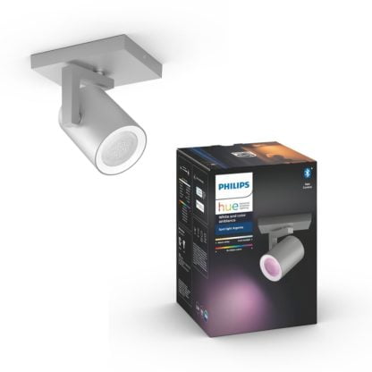 Spot Argenta 1L BLUETOOTH LED HUE WHITE AND COLOR AMBIANCE metal aluminiowy PHILIPS 5062148P7