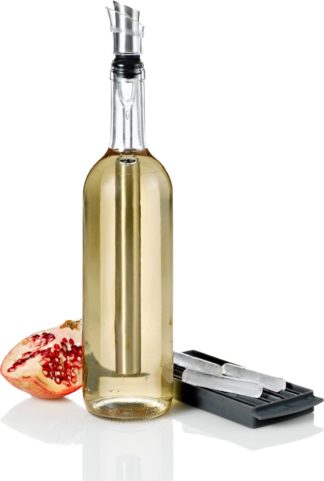 Wkład chłodzący z nalewakiem do wina w zestawie 6 funkcyjnym Icepour