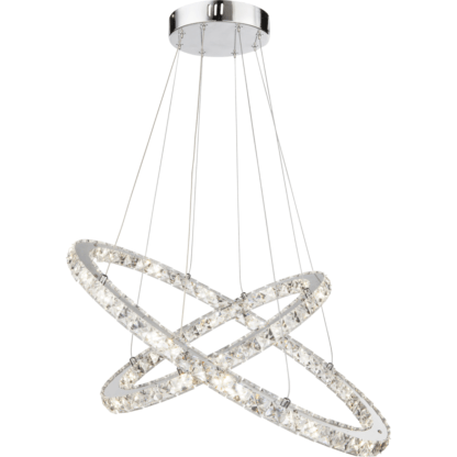 lampa wisząca MARILYN I LED chrom przeźroczysty barwa neutralna (4000k) 67038-48A