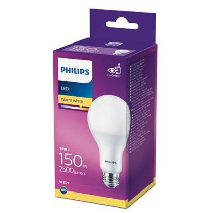 ŻARÓWKA LED E27 19W(150W) 150 NW CIEPŁA BARWA 2700K 150° PHILIPS 929001892401