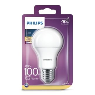 Żarówka LED 13W(100W) E27 CIEPŁA BIAŁA 2700K 1521LM 200° PHILIPS 8718696577035