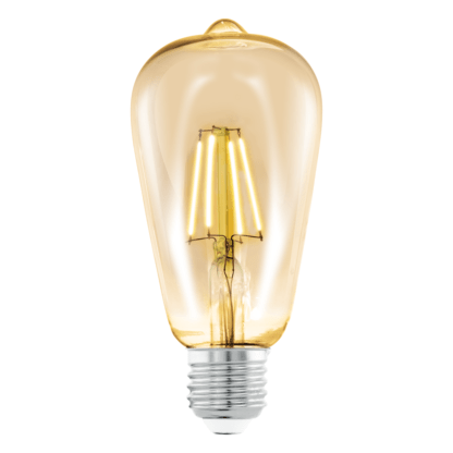 Żarówka LED AMBER E27 4W(22W) ciepły biały 2200K 220lm EGLO 11521