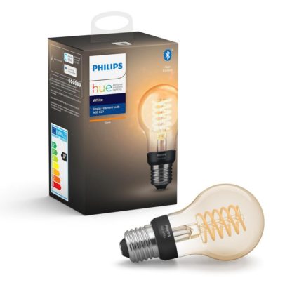 Żarówka LED E27 HUE 7W ciepły biały A60 filament 929002240901