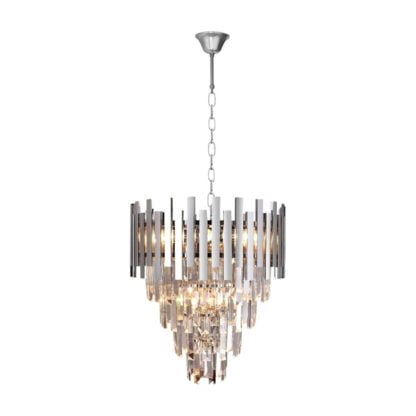 Żyrandol ASPEN MILAGRO styl glamour / kryształ metal kryształ chrom ML5997